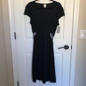 NWT Merona Black Knit Dress XL